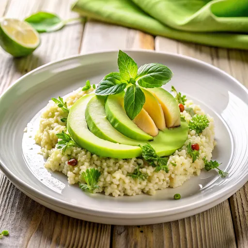 एवोकाडो बाजरा सलाद